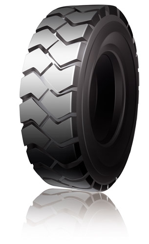Polyurethane filled tyre (1)
